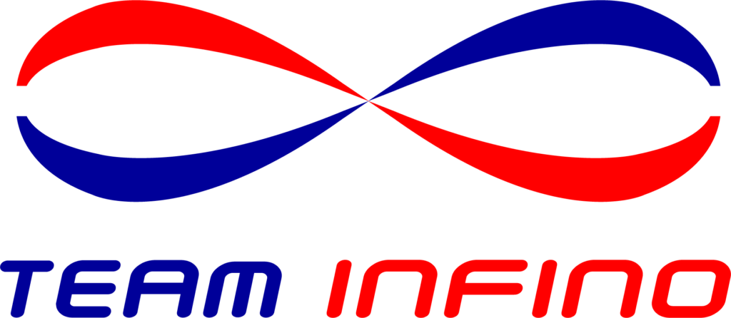 logo team inifno bleu & rouge